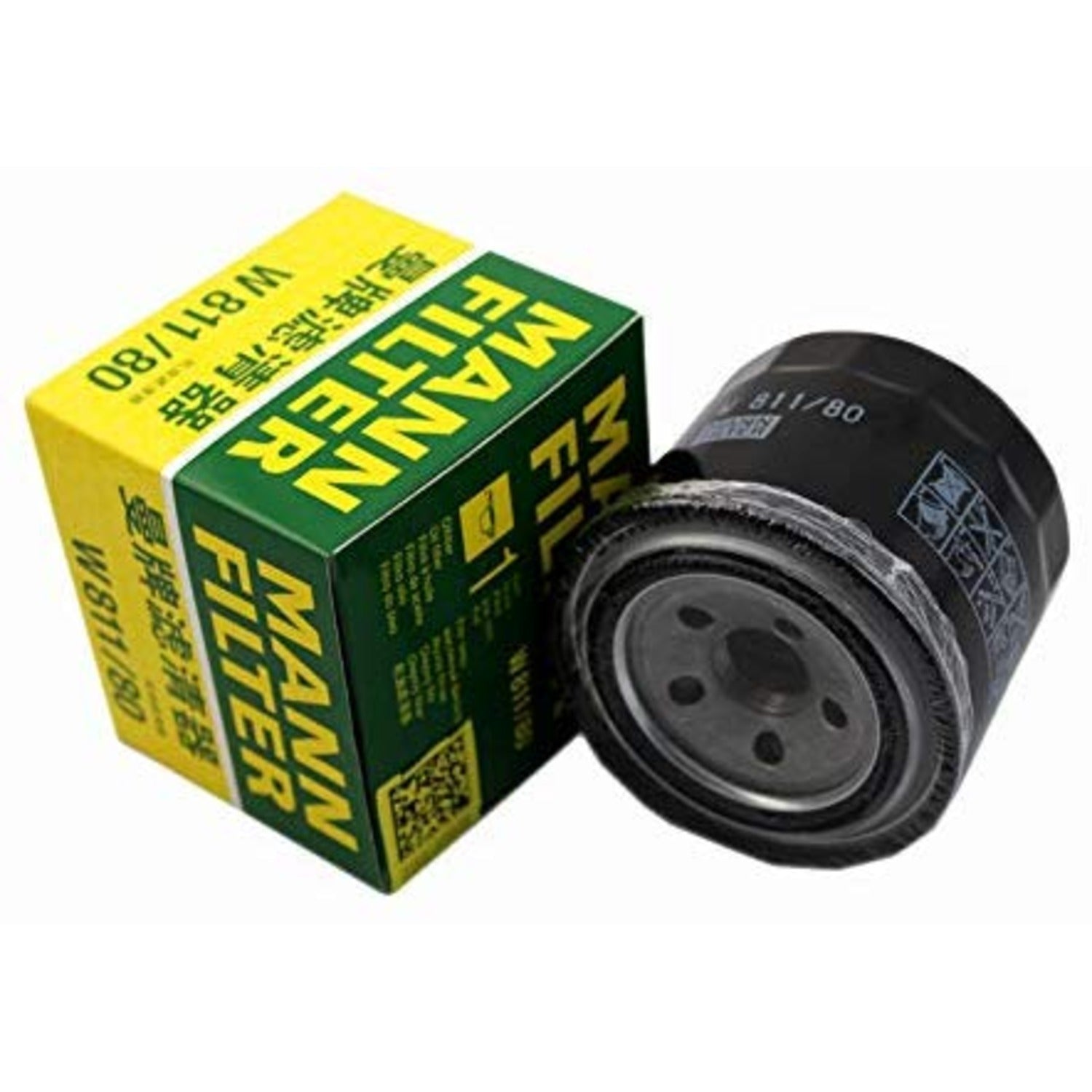 Mann Oil Filter, Spin on W 811/80